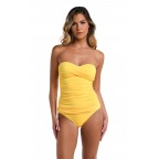 Women's Bandeau Two-Piece Pineapple Swimsuit