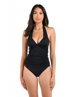 Women's Black Strapless Bikini Top