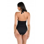 Women's Black Strapless Bikini Top