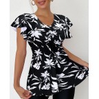 Women's Flowy Two-Piece Swimsuit Top