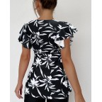 Women's Flowy Two-Piece Swimsuit Top