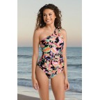 Women's One Shoulder Two Piece Swimsuit Tops